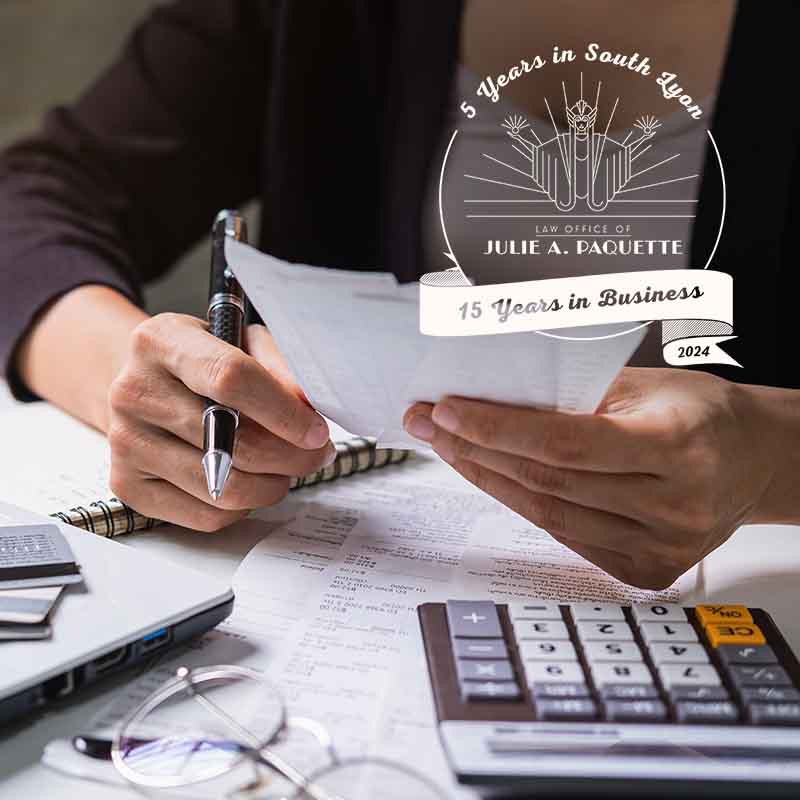 Julie A Paquette - Trusted Foreclosure During Probate Lawyers Birmingham MI - probate asset evaluation